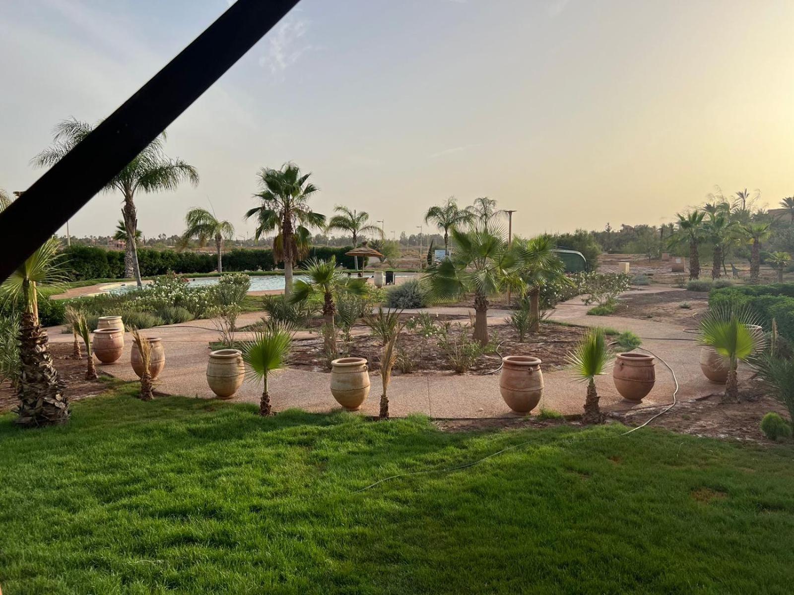 Fabuleux Appartement, Rez De Jardin Au Sein De La Palmeraie Marrakesh Exteriör bild